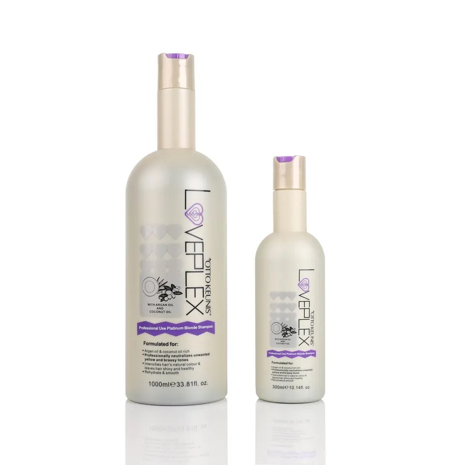 Professional Use Platinum Blonde Shampoo Sulfate Free Remove Yellow Unwanted Gold Argan Oil Purple Shampoo Shine For Blonde Hair