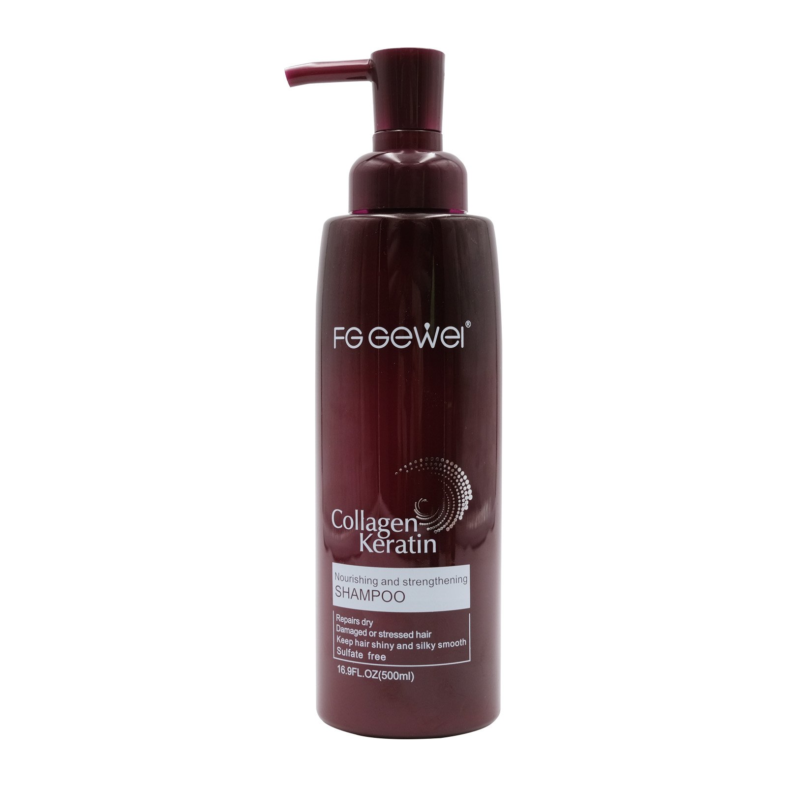Deep Moisturizing Shampoo with Collagen for Stronger, Shinier Hair