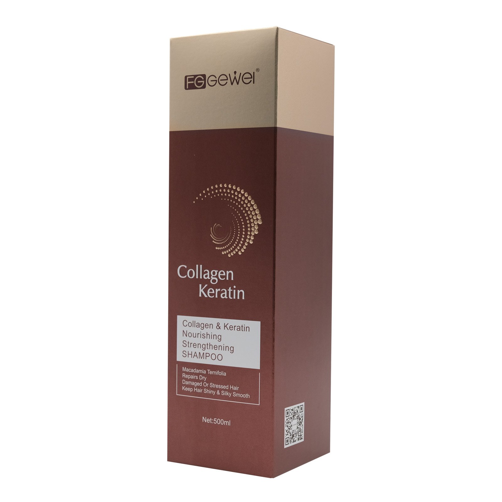 Deep Moisturizing Shampoo with Collagen for Stronger, Shinier Hair