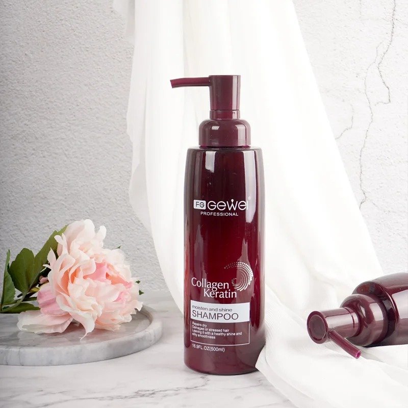 Deep Moisturizing Shampoo with Collagen for Stronger, Shinier Hair