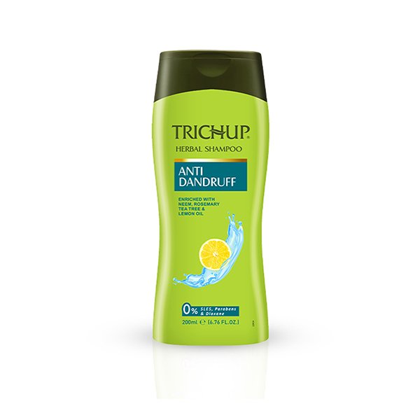 Trichup Anti Dandruff Shampoo and Oil Kit Infused with Neem Rosemary and Tea Tree Protects Your Scalp Skin