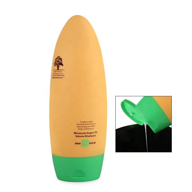 OEM ODM Best Organic Argan Oil Shampoo Refreshing Deep Cleansing Fluffy Natural Hair Care Oil-Control Free Private Label