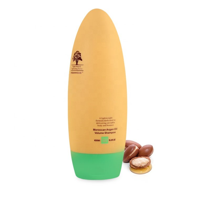 OEM ODM Best Organic Argan Oil Shampoo Refreshing Deep Cleansing Fluffy Natural Hair Care Oil-Control Free Private Label