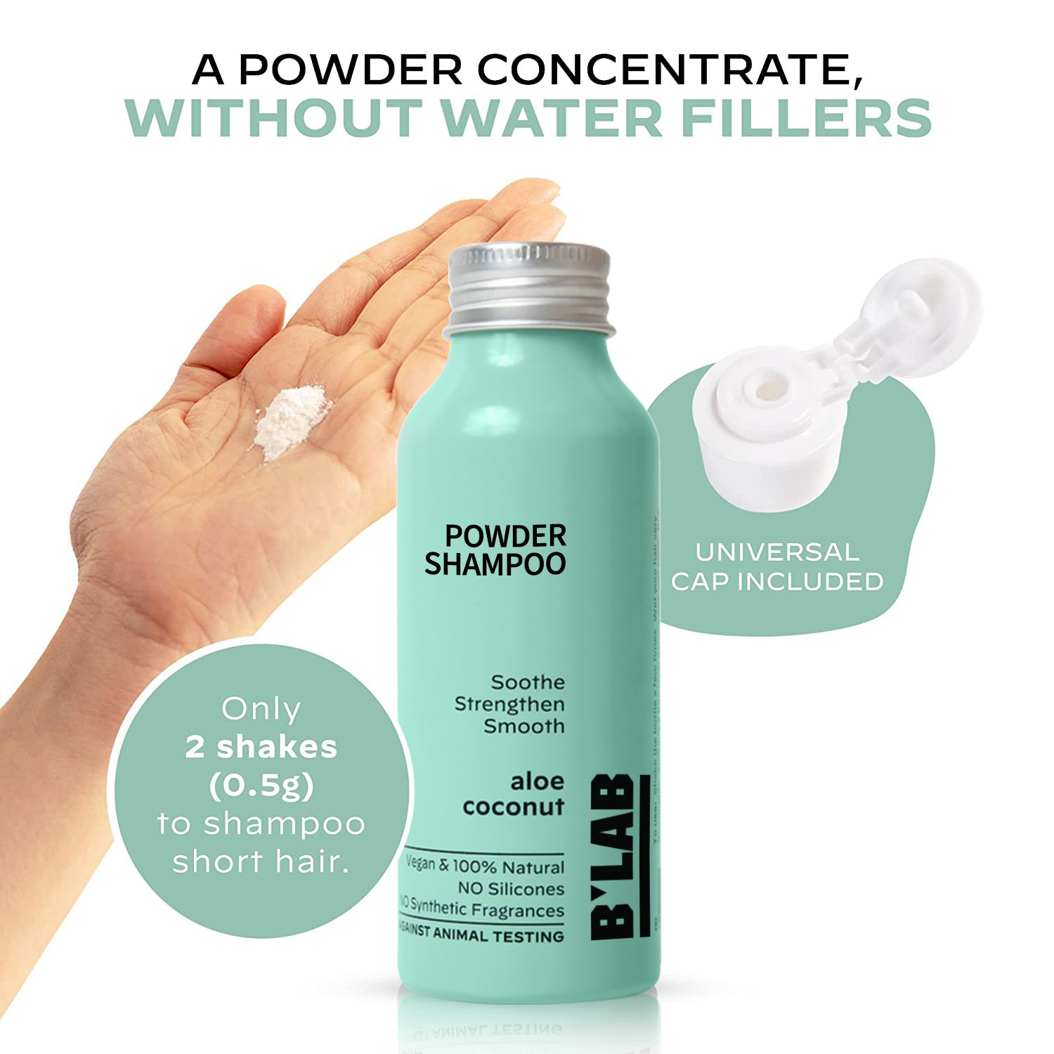 Private Label Oem Shampoo Base Powder Natural Safe Herbal Natural Formula Eco Friendly Plastic Free Powder To Gel Shampoo