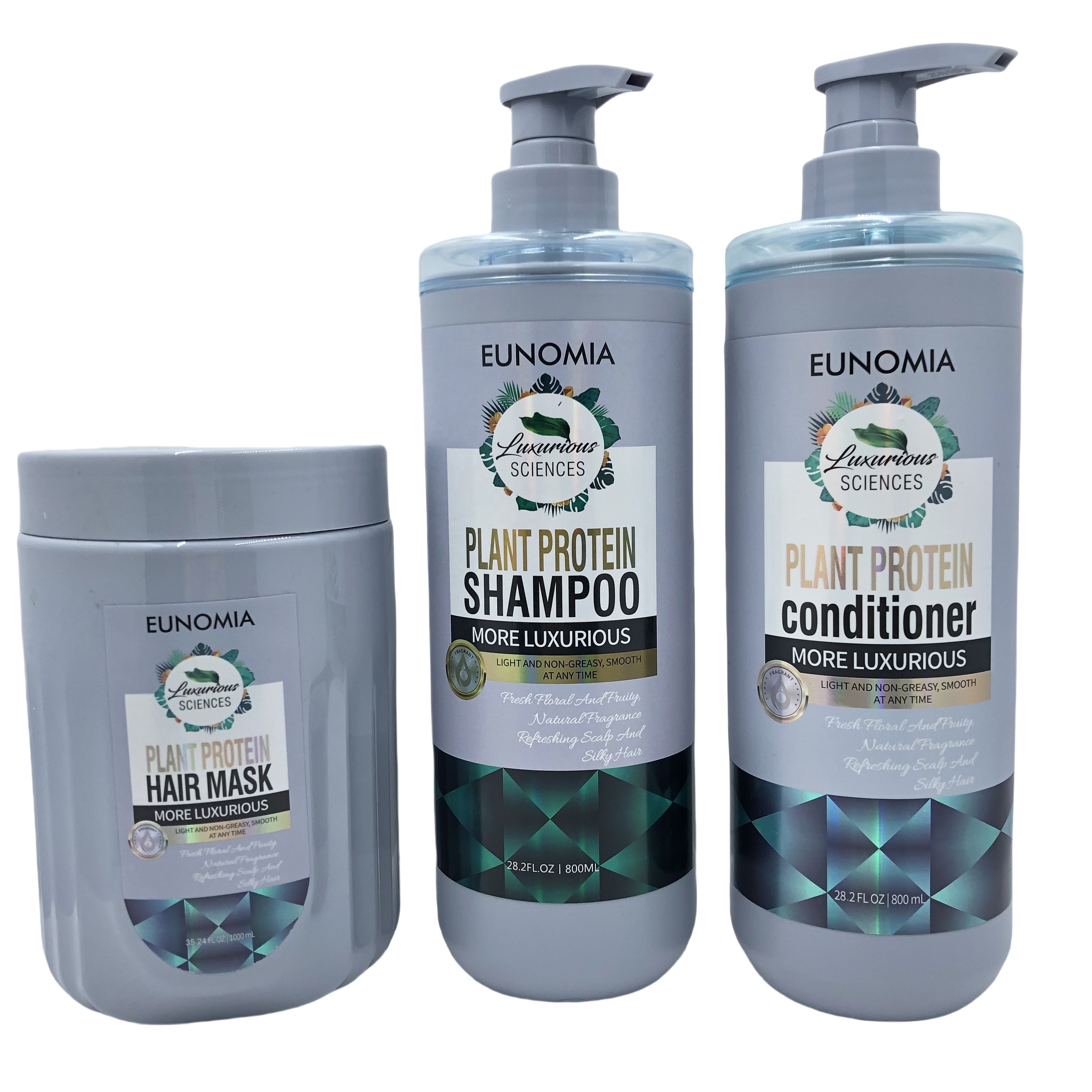 Caviar Hair Care Private Label Sulfate -Free Shampoo for growth prevents hair loss EUNOMIA Caviar Hair Shampoo