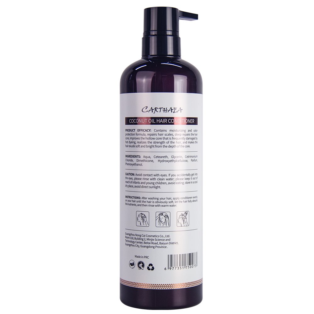 hair products Private Label organic Hair Care Shampoo Supplier Shampoo Conditioner Moisture Coconut oil hair Shampoo