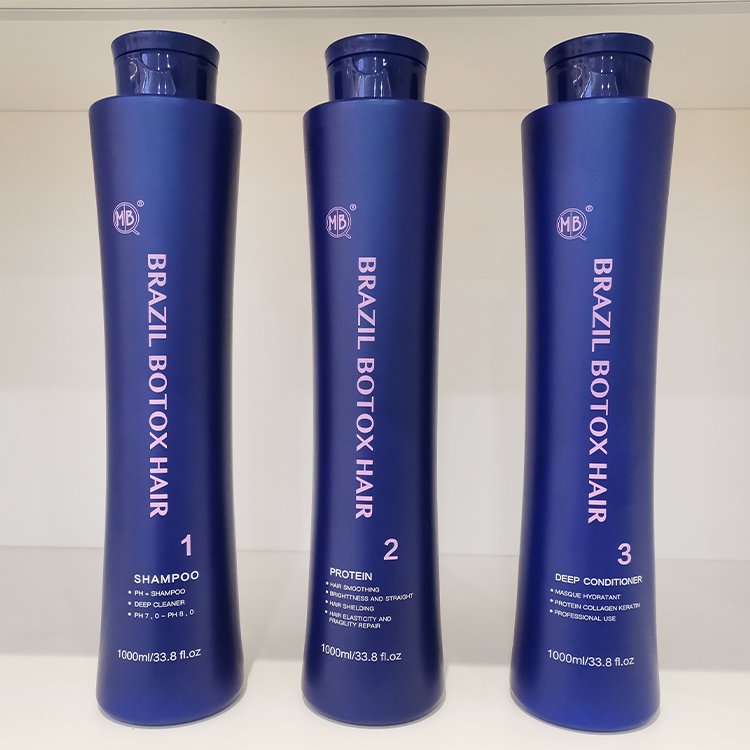 Hot Sale Organic Anti Hair Loss Hair Care Set Keratin Treatment Moisturizing Shampoo Conditioner For Professional Salon Use