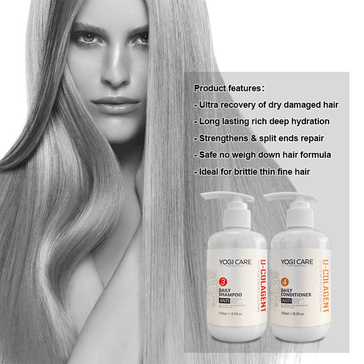 New arrival smooth nourishing hair care protein straight hair shampoo