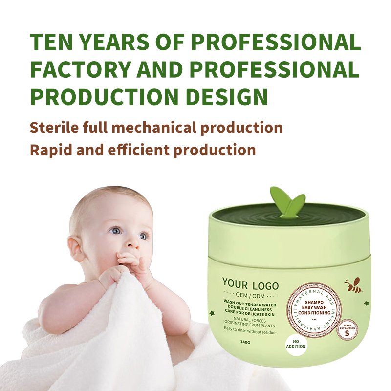 Best Selling Private Label Daily Moisturizing Baby Care For Kids Hair Products Kit Conditioner And Shampoo