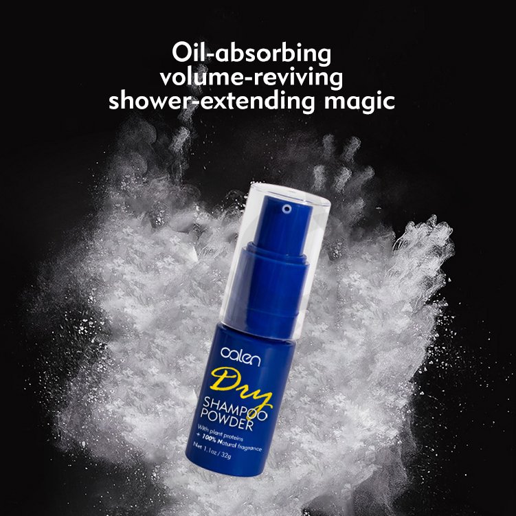 Oalen Wholesale 100% Natural 1.1oz Oil-Absorbing Anti-Itching Hair Fluffy Dry Shampoo Powder