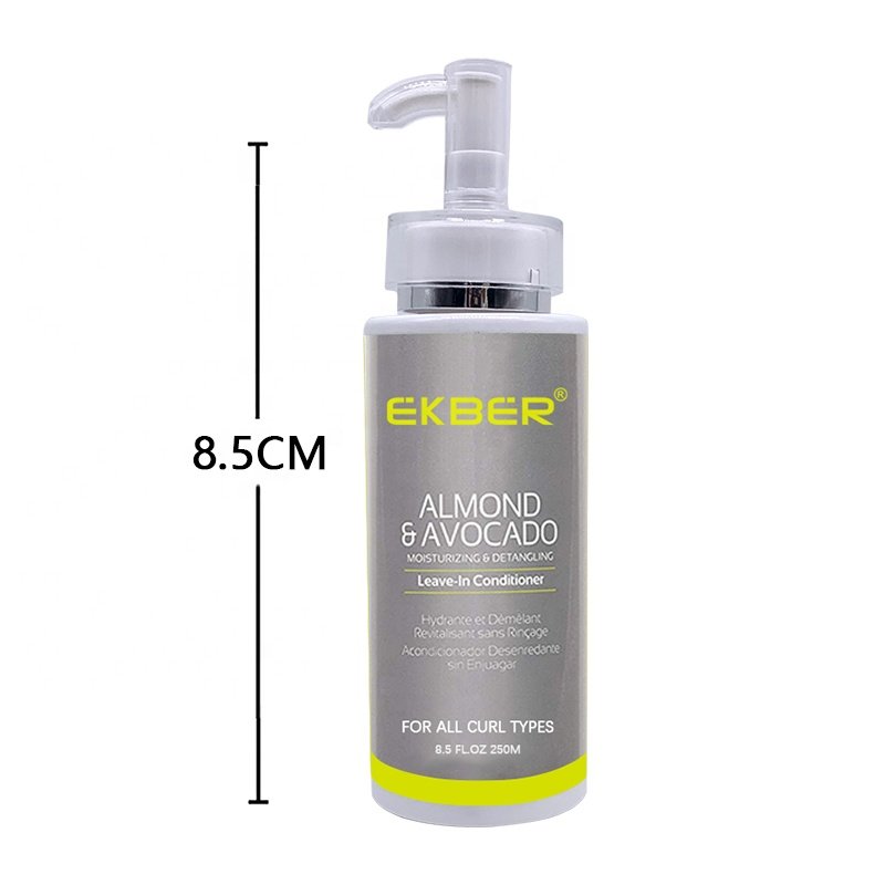 Low Moq Almond Avocado Organic Leave-in Hair Conditioner For Dry Hair Hair Serum Leave-in Conditioner Shampoo