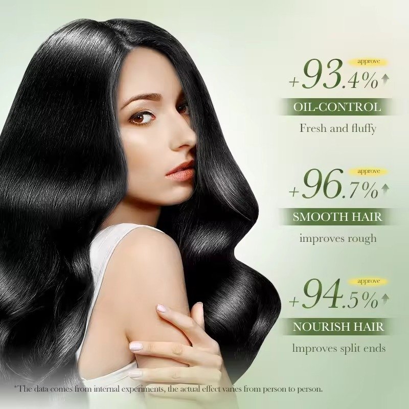 SANQI Wholesale 300ml Anti-hair Loss Shampoo OEM Organic Vegan Biotin Hair Growth Rosemary Mint Strengthening Oil Shampoo