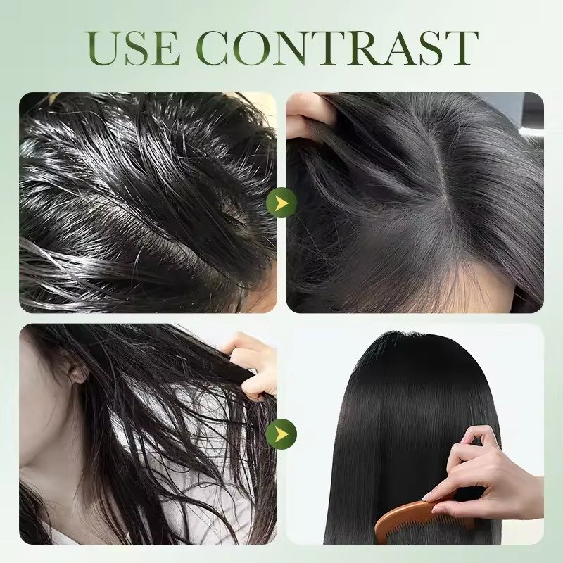 SANQI Wholesale 300ml Anti-hair Loss Shampoo OEM Organic Vegan Biotin Hair Growth Rosemary Mint Strengthening Oil Shampoo