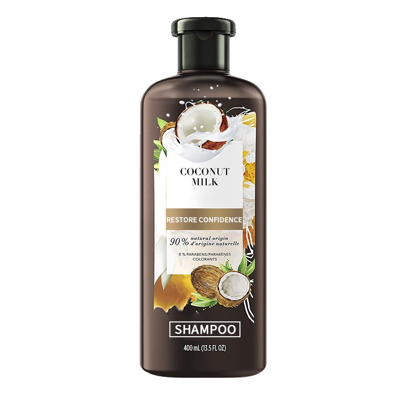 Custom Logo Coconut Shampoo Private Label Sulphate Free Moisturizing Repairing Shampoo and Conditioner