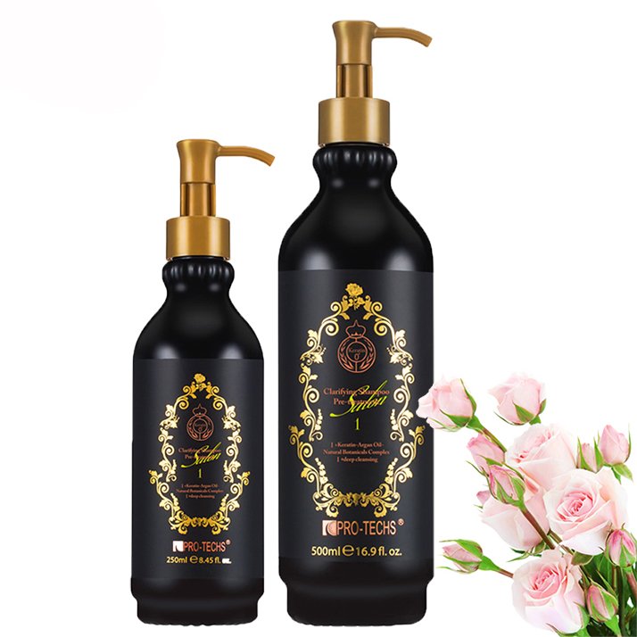 Anti-Frizz Keratin Clarifying Hair Shampoo Without Formaldehyde