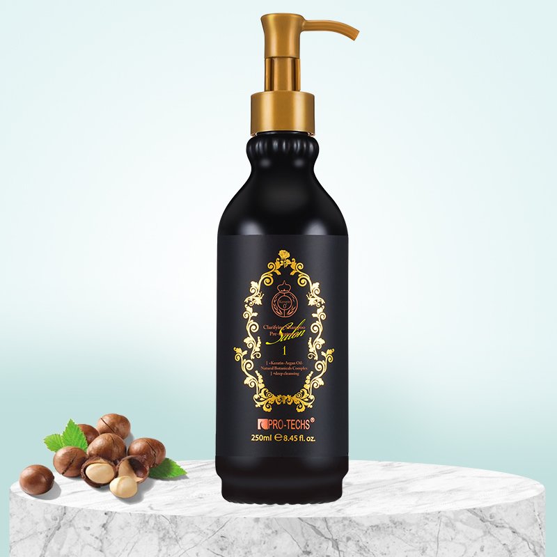 Anti-Frizz Keratin Clarifying Hair Shampoo Without Formaldehyde