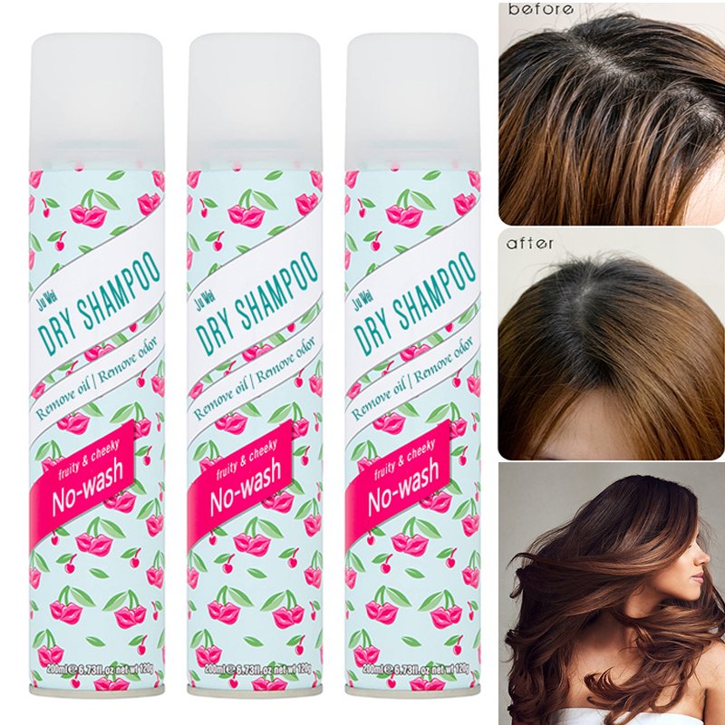 200ml OEM odm organic dry shampoo curly hair dry shampoo spray