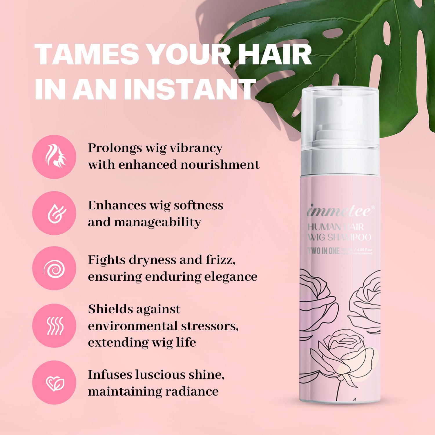 Wigs Care Shampoo Cleansing Revitalizes Moisturizes Anti Frizz Wig Shampoo And Conditioner