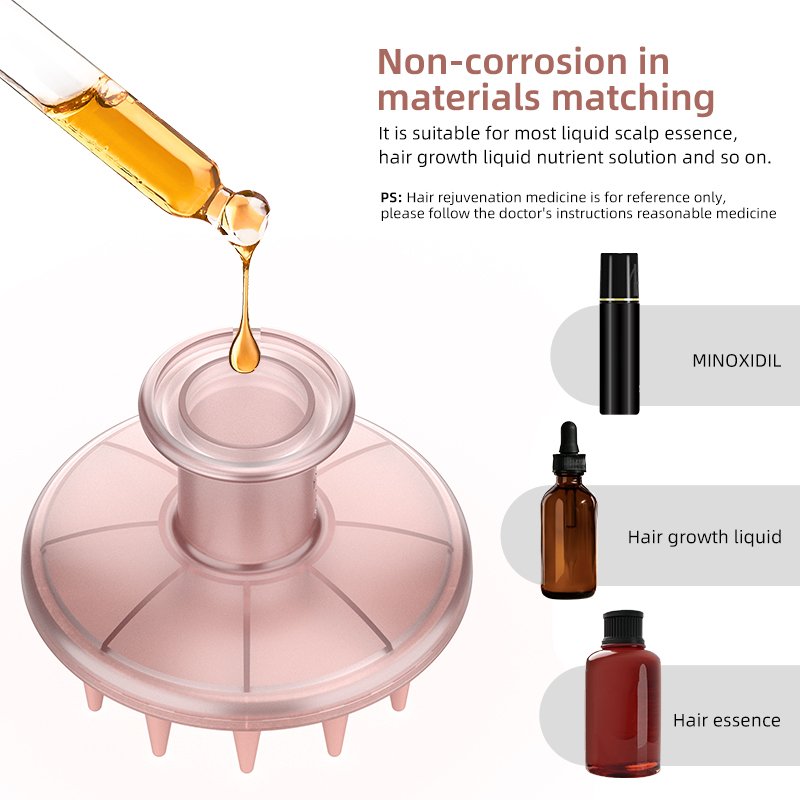 LOHAS 2025 New Scalp Massager For Hair Growth Essential Oil Scalp Treatment Bottle Hair Oil Applicator