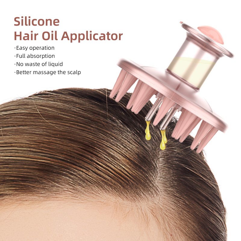LOHAS 2025 New Scalp Massager For Hair Growth Essential Oil Scalp Treatment Bottle Hair Oil Applicator