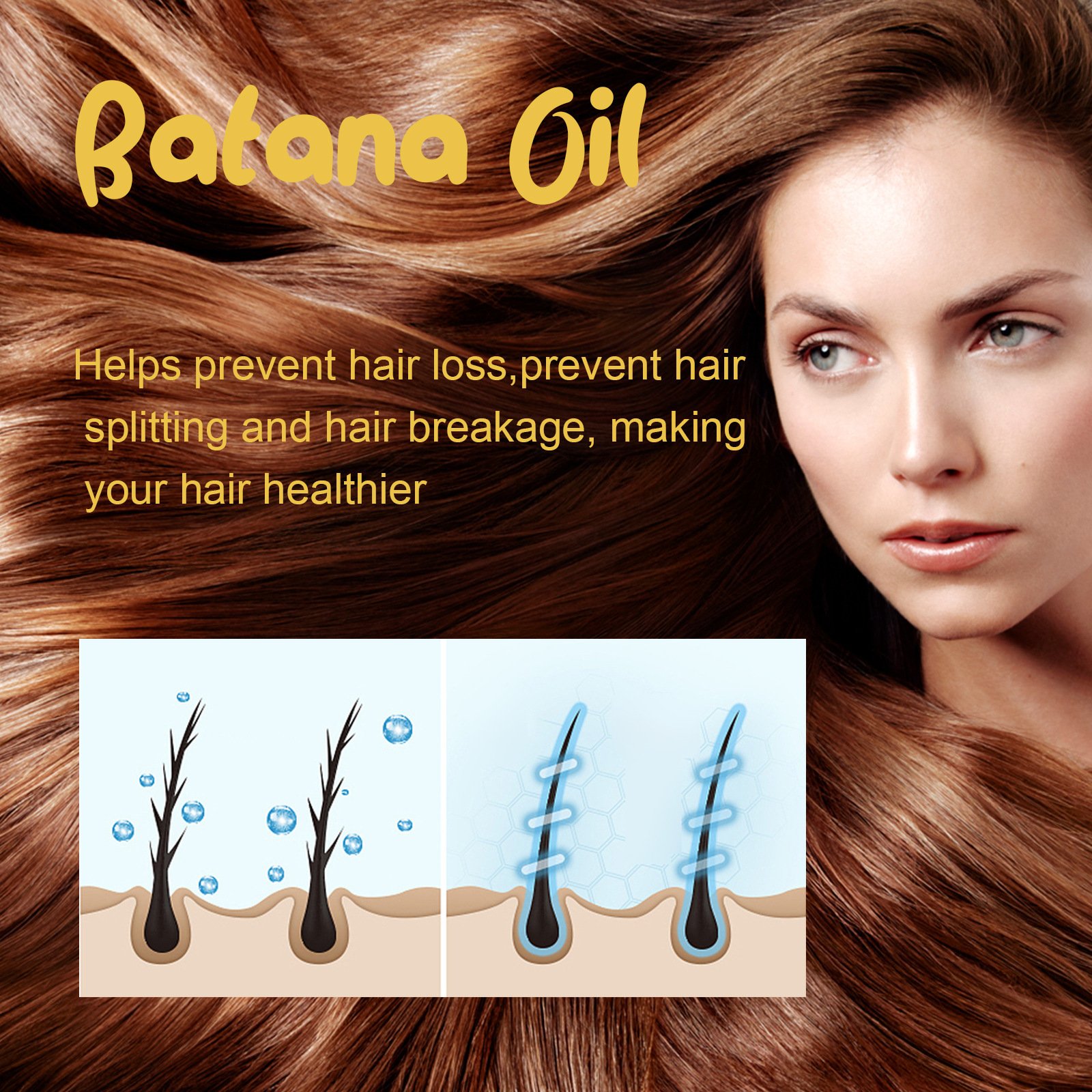 Wholesale Skin Care Bulk Order Hair Loss Strengthen Nourishing Healthy Hair Organic Batana Oil Shampoo And Conditioner Butter