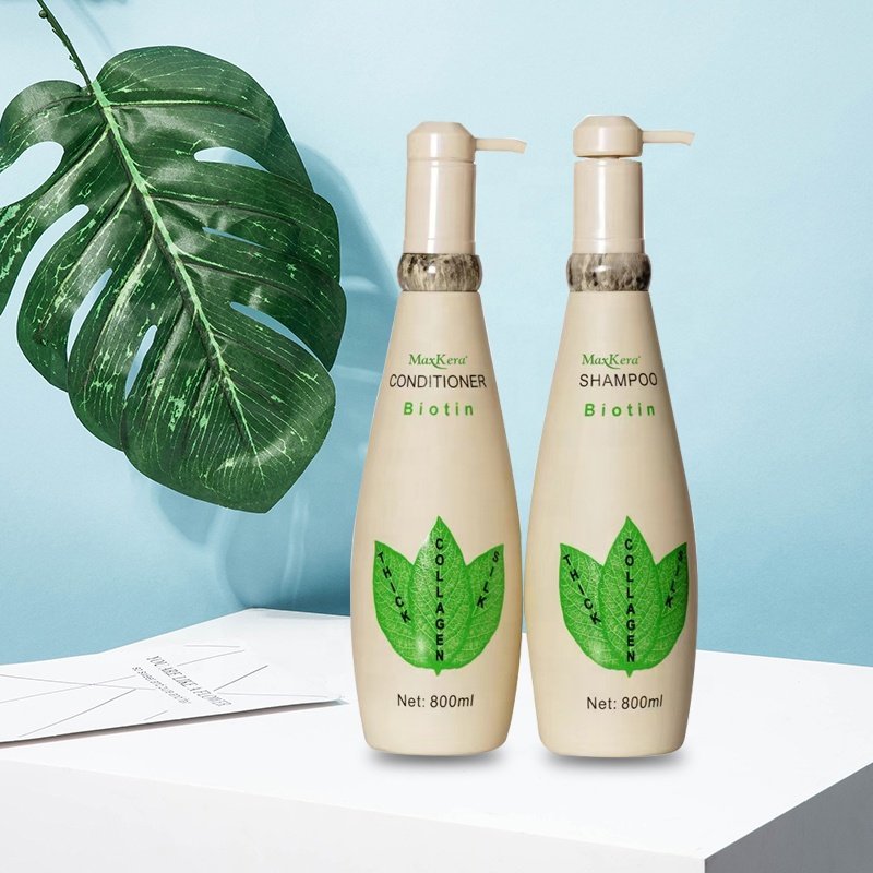 Biotin hair shampoo and conditioner organic natural ingredients for hair