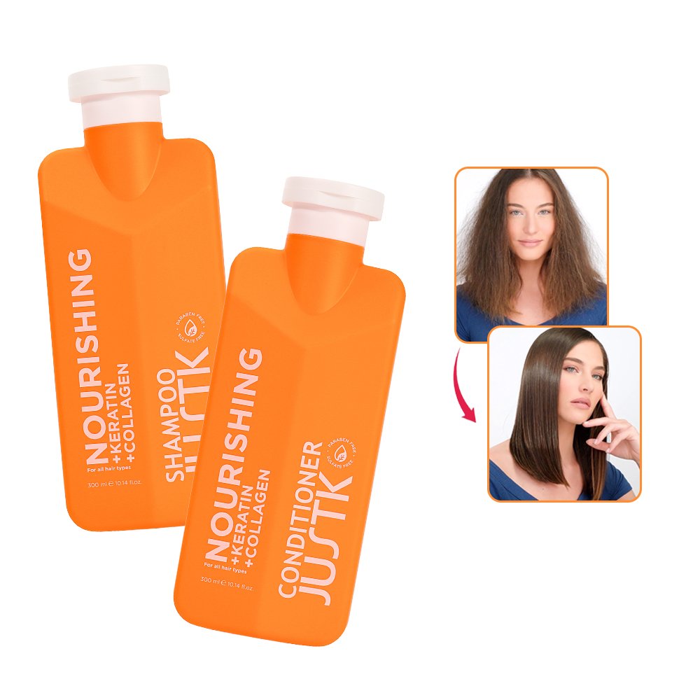 High quality sulfate free shampoo collagen hair care deep conditioner repair protein treatment keratin shampoo and conditioner