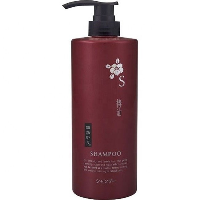 Made in Japan Camellia Oil Shampoo bottle 600ml Wholesale Hair Shampoo Plant Extract Shampoo Best Selling Products 2023