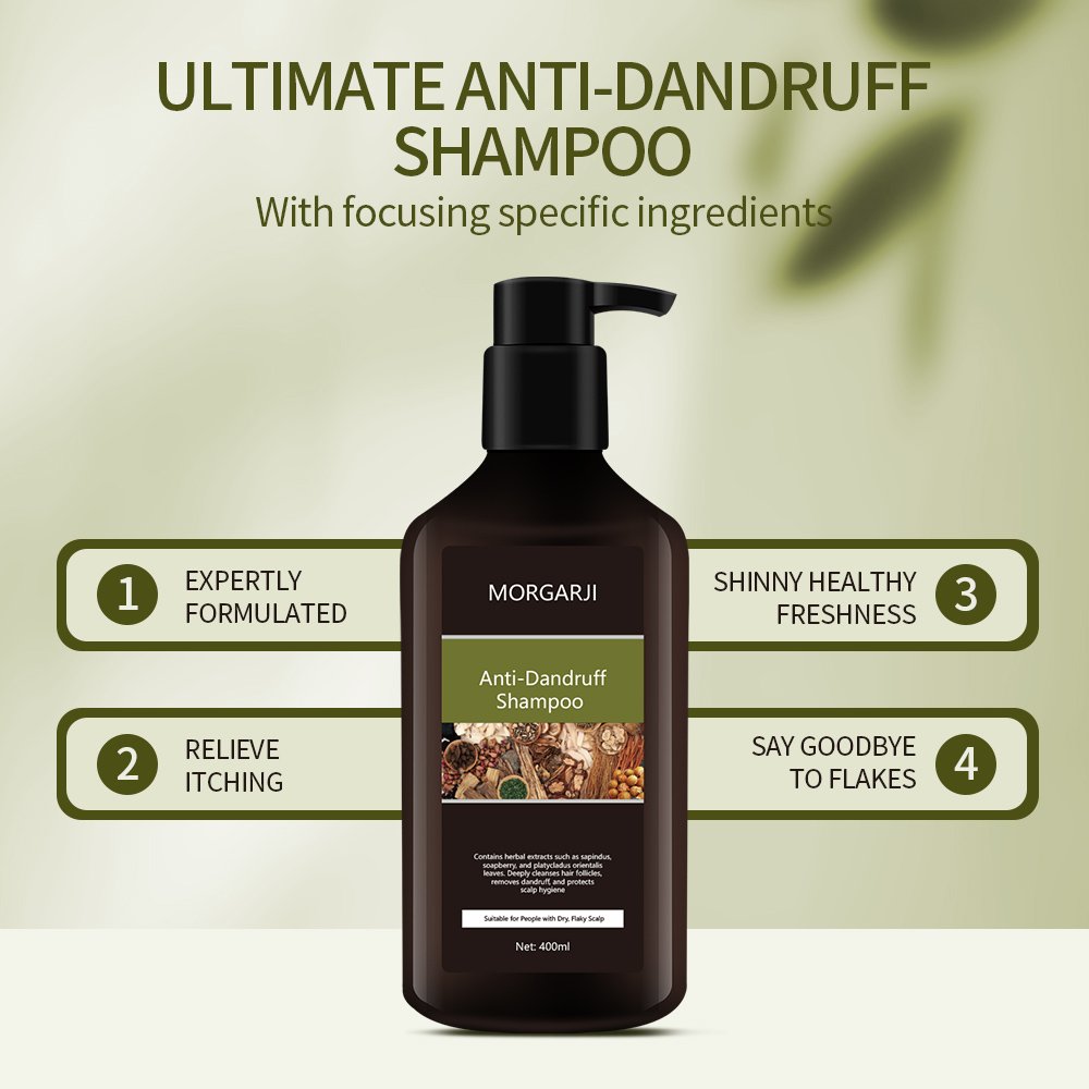 Factory Private Label Deep Cleansing Cool Anti-Dandruff Mint Shampoo Anti-Itching Refreshing Hair Shampoo and Conditioner Set
