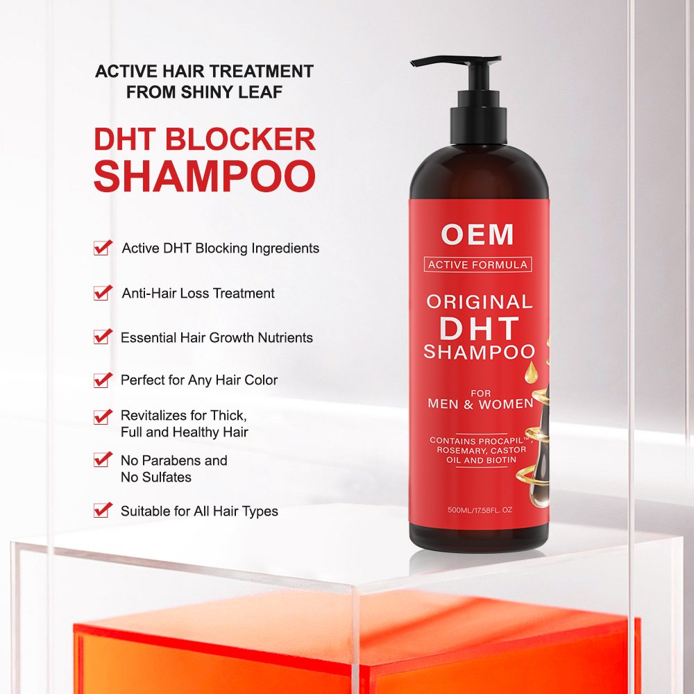 Anti Hair Loss Alopecia DHT Blocker Shampoo Private Label Biotin Rosemary Vitamins Shampoo And Conditioner For Thinning Hair
