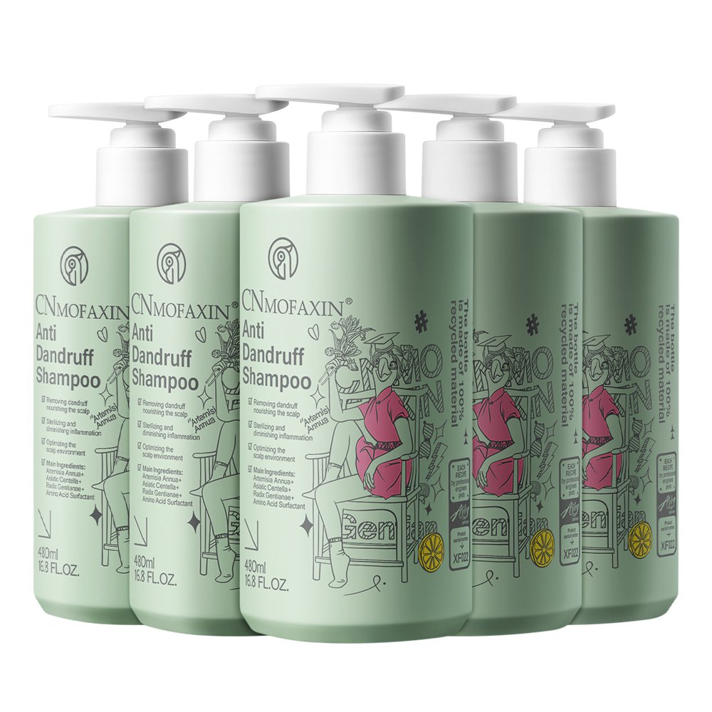 Private label OEM natural organic anti dandruff treatment argan oil biotin shampoo and conditioner for men and women