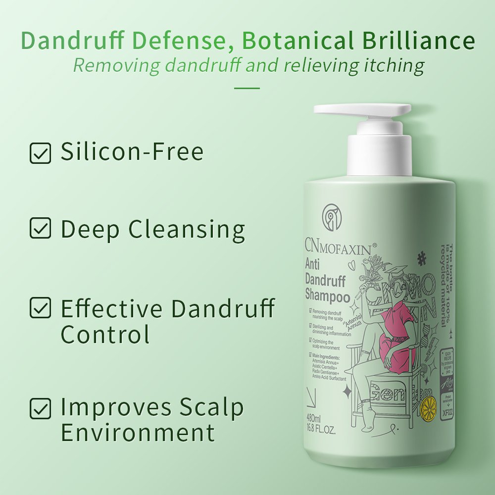 Private label OEM natural organic anti dandruff treatment argan oil biotin shampoo and conditioner for men and women