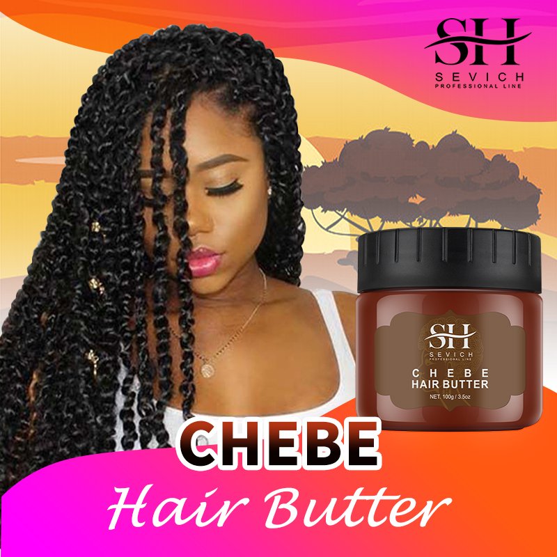 African Chebe Powder Hair Butter Promotes Hair Growth Butter Moisturizes Hair Care Butter Organic Shampoo Cream