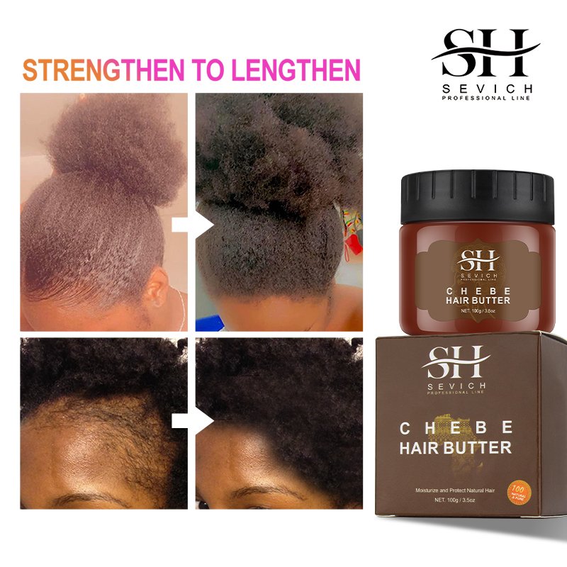 African Chebe Powder Hair Butter Promotes Hair Growth Butter Moisturizes Hair Care Butter Organic Shampoo Cream