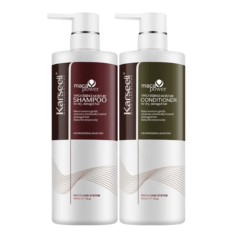 karseell human keratin maca hair shampoo and conditioner high quality private label hair shampoo and conditioner