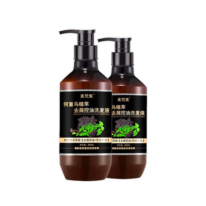 New Product Polygonum Multiflorum Chinese Hair Surge Anti-Dandruff Hair Growth Shampoo