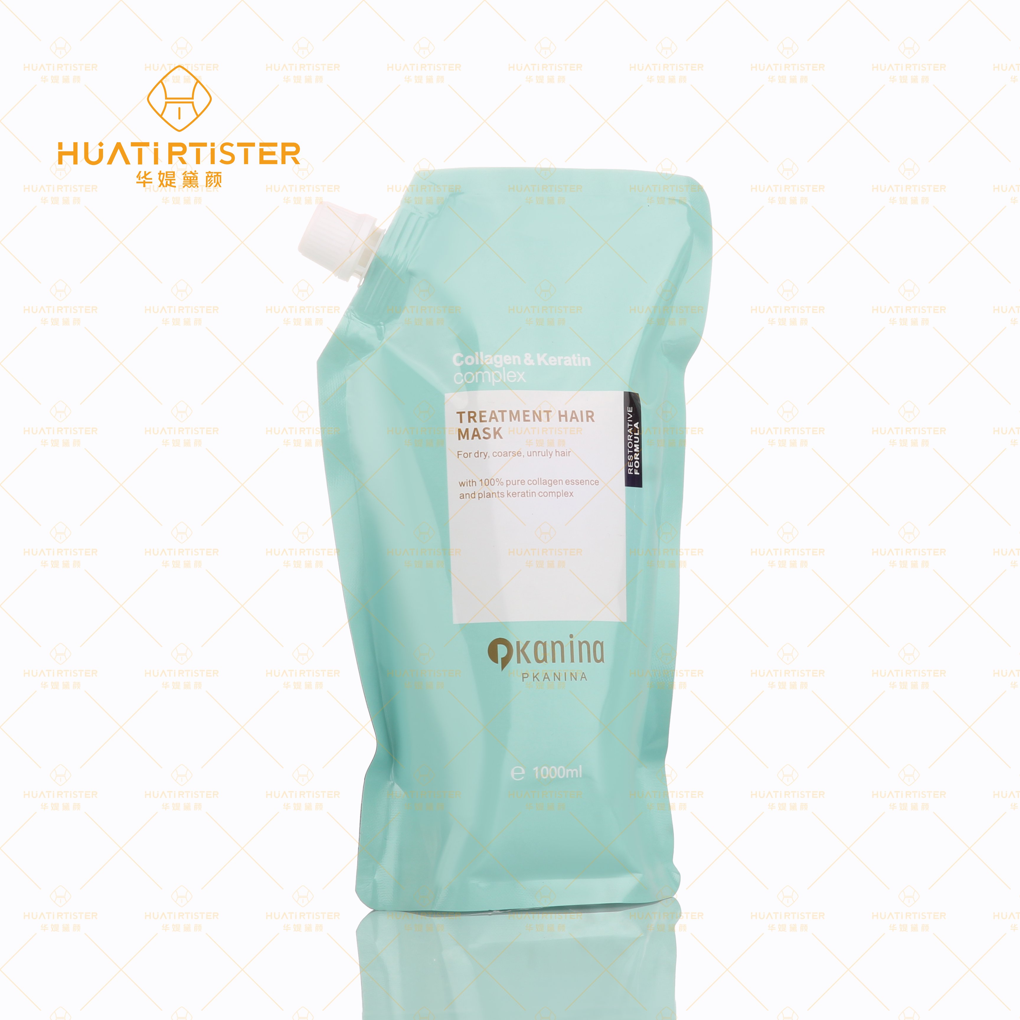 Huati Sifuli kanina Professional OEM sulfate free botox strengthening pro tech keratin plus revitalizing shampoo