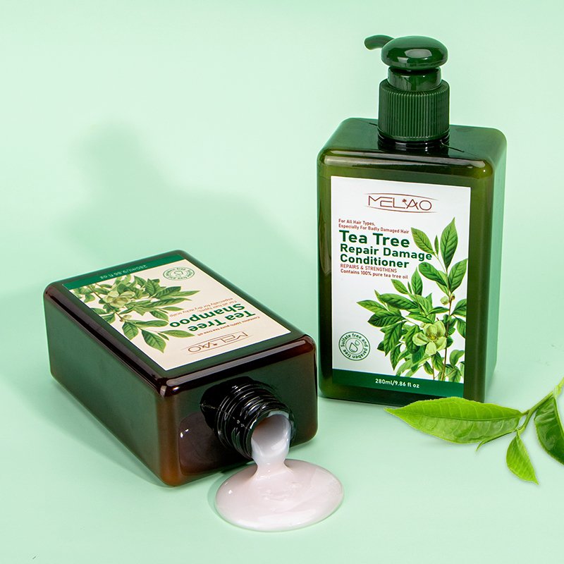 MELAO Private label Hair Treatment Wholesale Professional Hair Care Set Organic Argan Oil Shampoo and Conditioner Set