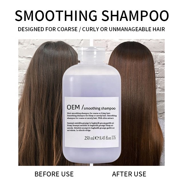 Shampoo Supplier Wholesale Custom Hair Smoothing Shampoo Smooth Hair Shampoo For Hair