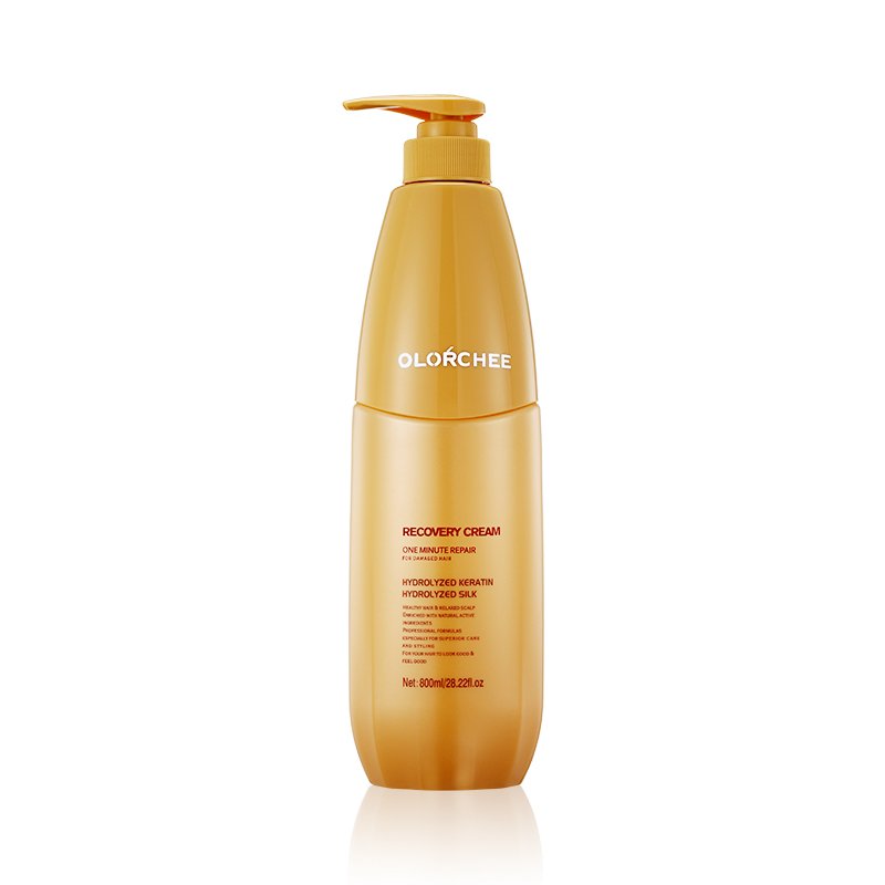 OLORCHEE Recovery Cream Hair Shampoo Keratin One Minute Hair Repair Conditioner
