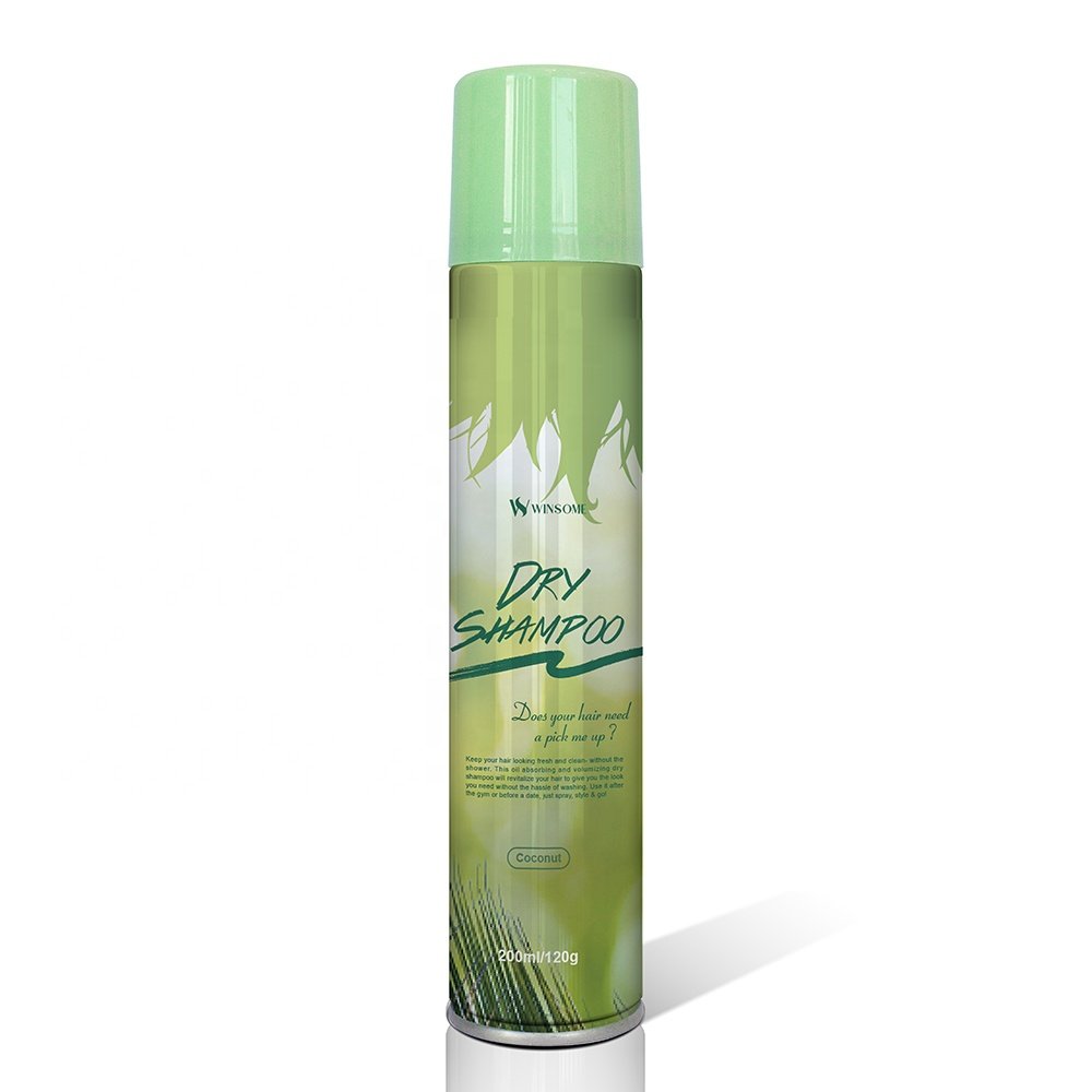 Private Label Waterless Powder Formula Hair Perfume Dry Shampoo Spray