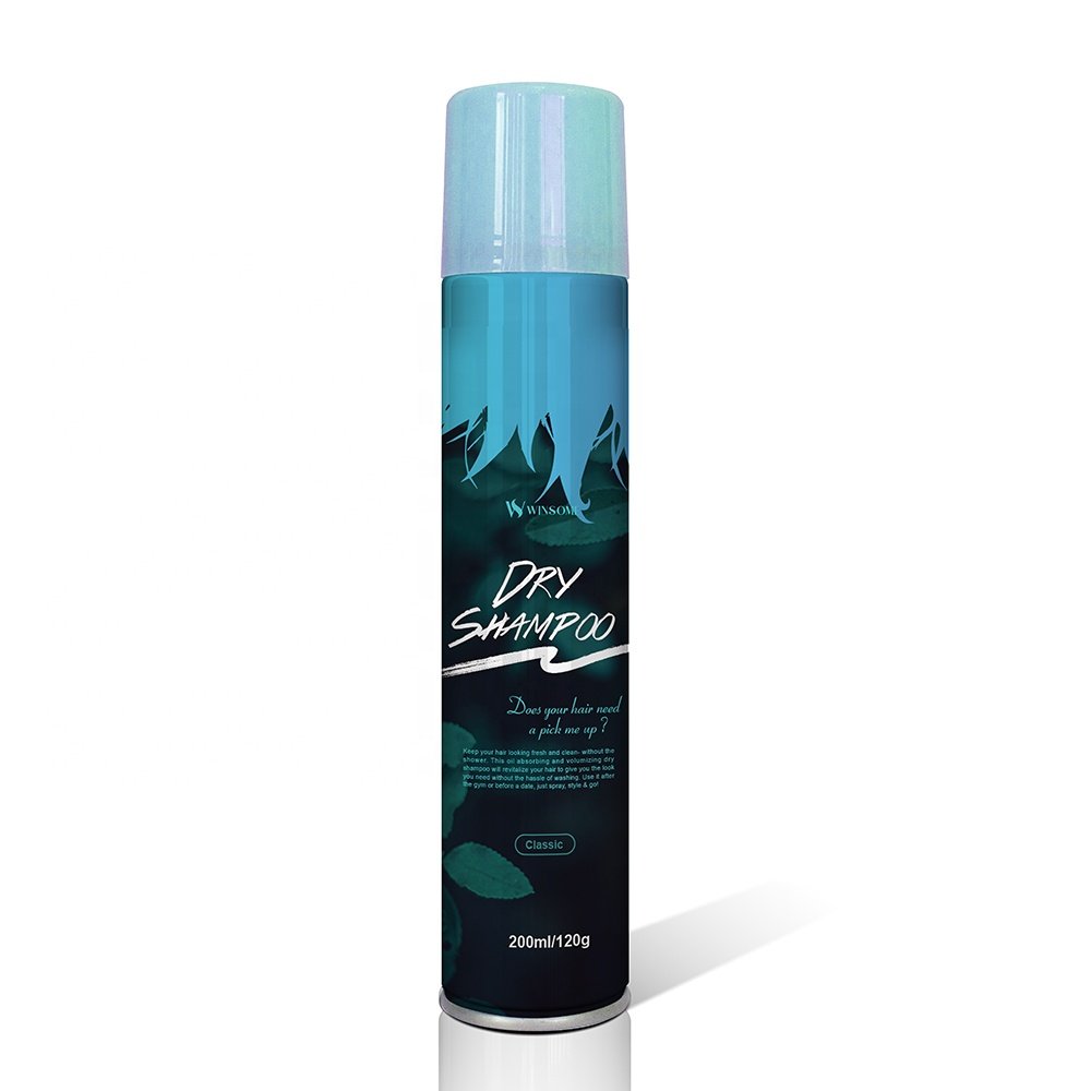 Private Label Waterless Powder Formula Hair Perfume Dry Shampoo Spray