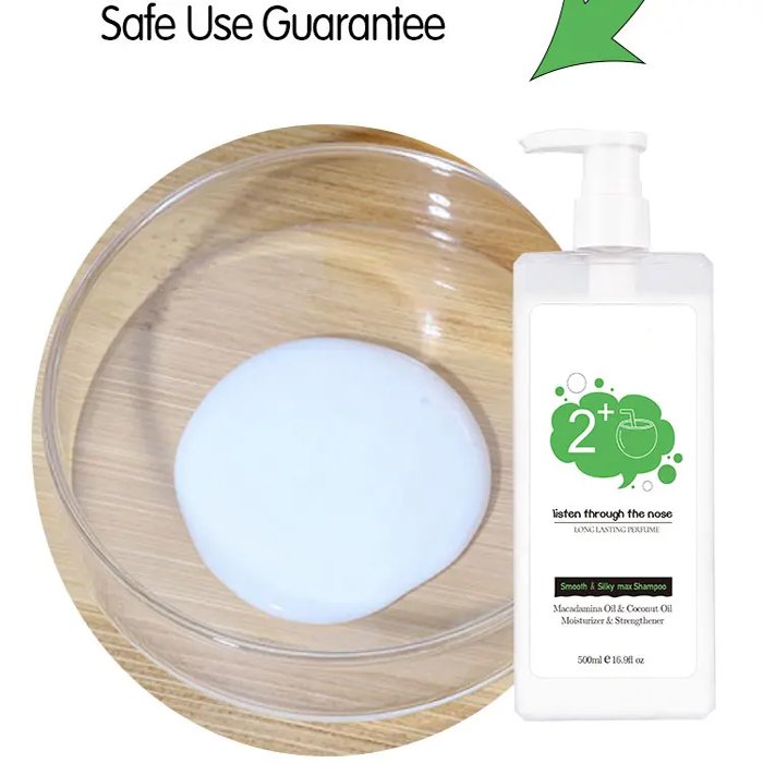 OEM/ODM Natural and organic certified Coconut Oil Nourishing shampoo