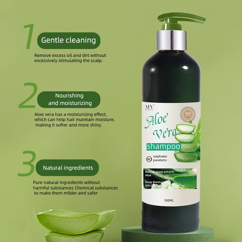 Keratin Aloe Moisturizing Shampoo Gentle Cleansing Natural Organic Ingredients Sulfate Free SLS Parabens Silicone Free shampoo