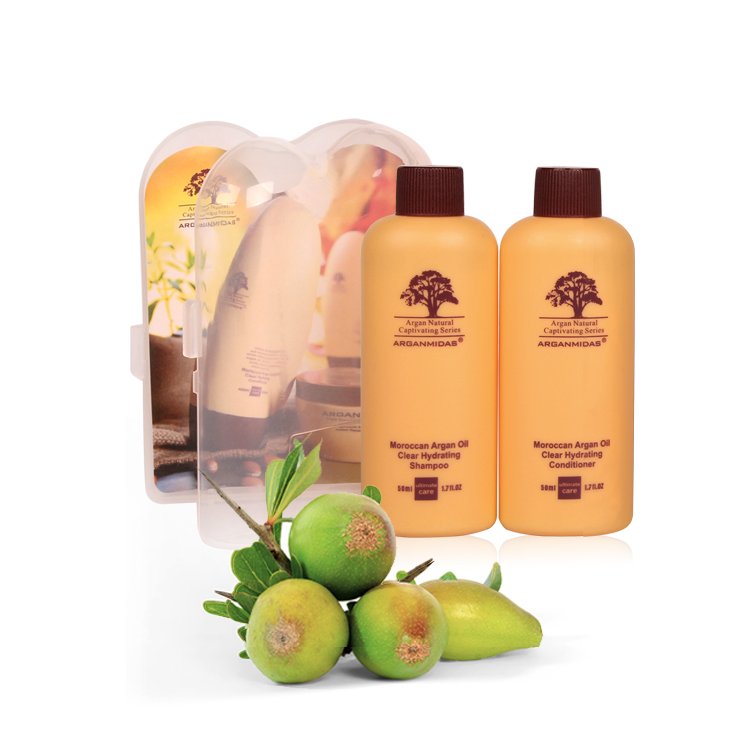 No Logo Wholesale Moroccan Argan Oil Hair Shampoo Conditioner Organic Vegan Cream Natural Herbal Moisturizing Nourishing Adults