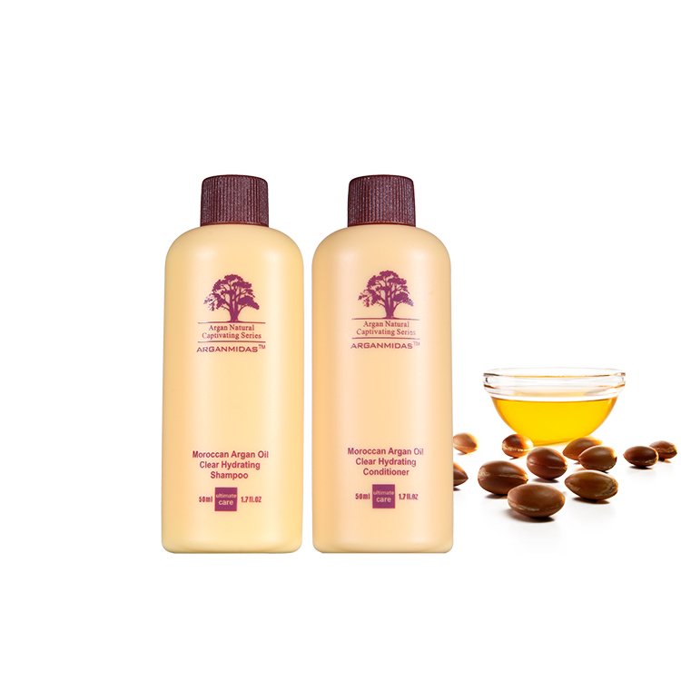 No Logo Wholesale Moroccan Argan Oil Hair Shampoo Conditioner Organic Vegan Cream Natural Herbal Moisturizing Nourishing Adults