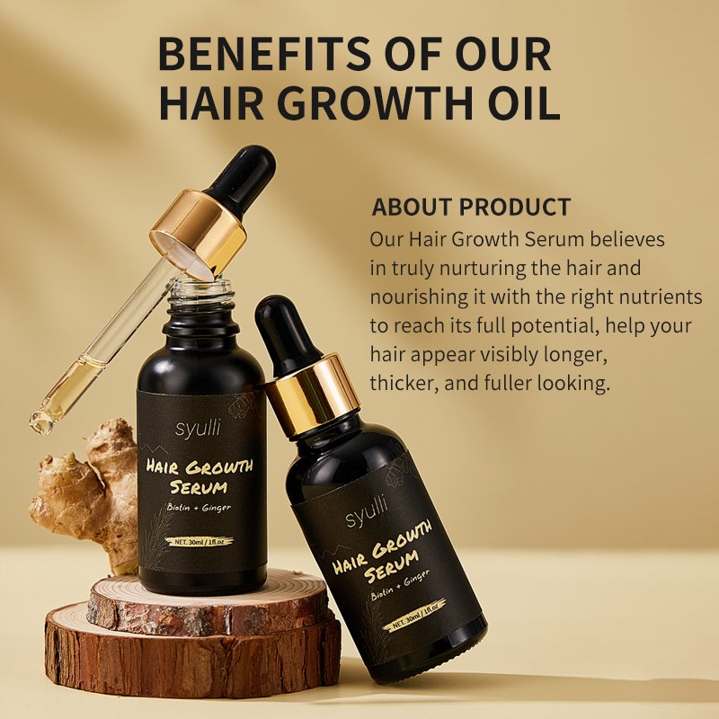 private label natural organic onion hair oil serum men women ginger biotin rosemary hair growth for regrowth care
