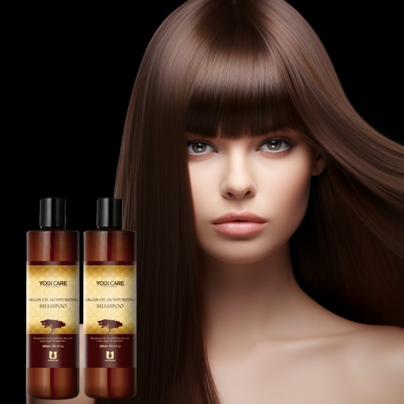 YOGI Hot Sale Herbal Moisturizing Hydrating Hair Shampoo Argan Oil Anti-Itch Shampoo