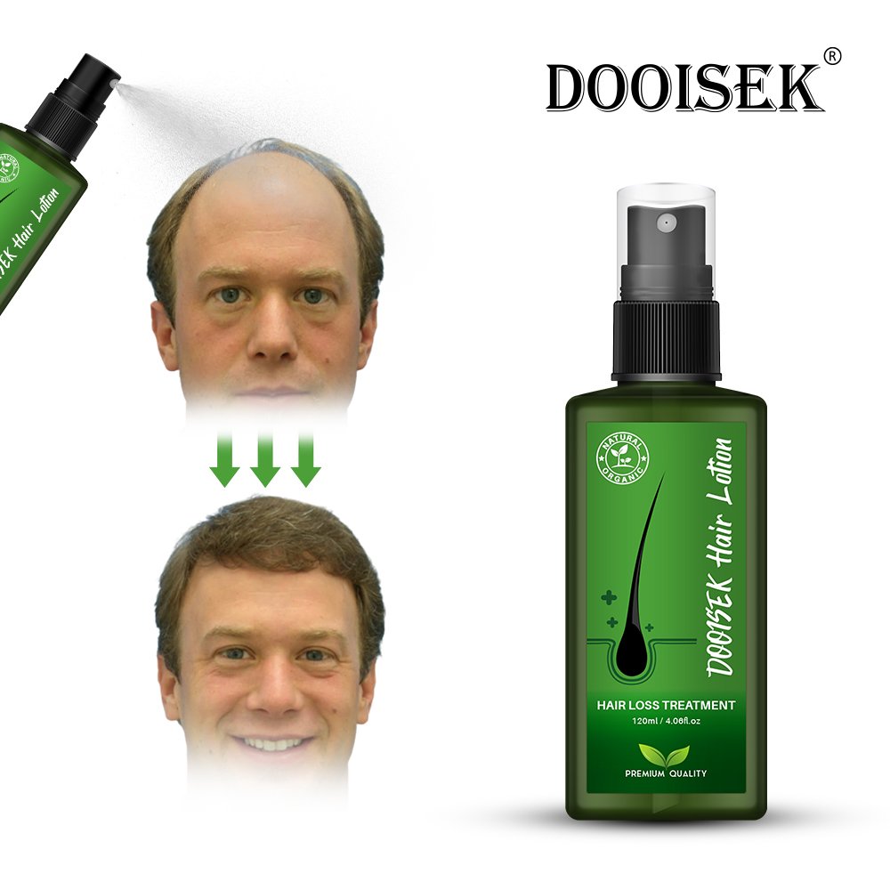 DOOISEK hot selling 2023 OEM 120ml Thailand Promote hair regrowth serum anti loss herbal biotin hair growth oil tonic spray
