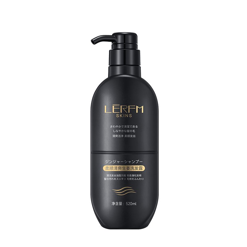 Factory Direct Sale Natural Organic Ginger Thicker Biotin Anti Loss Fast Hair Growth Shampoo